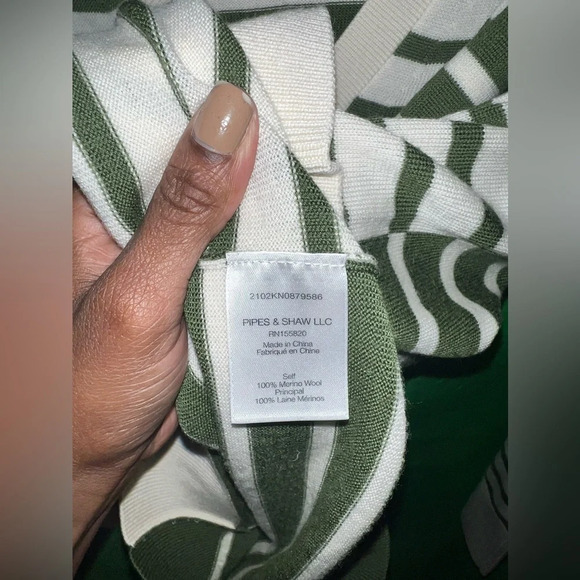 Veronica Beard 100% Wool Sweater size Small - Flaw - Picture 8 of 10